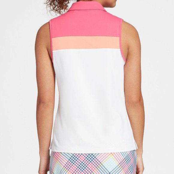 Lady Hagen Tropic Hydrodri Polo Sleeveless Women's Golf Tennis Sport WGH11312 - Picture 12 of 12
